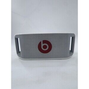 Beats by Dr. Dre Beatbox Portable White/Red Bluetooth Speaker Tested Fast Ship
